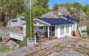 Pet Friendly Home In Gjeving With House Sea View